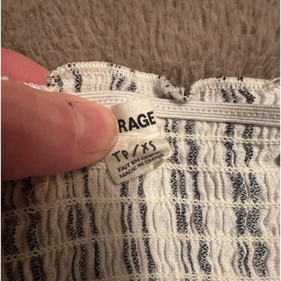 Garage Strapless Romper - Picture 3 of 3